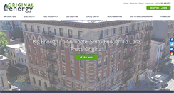 Desktop Screenshot of originalenergy.com